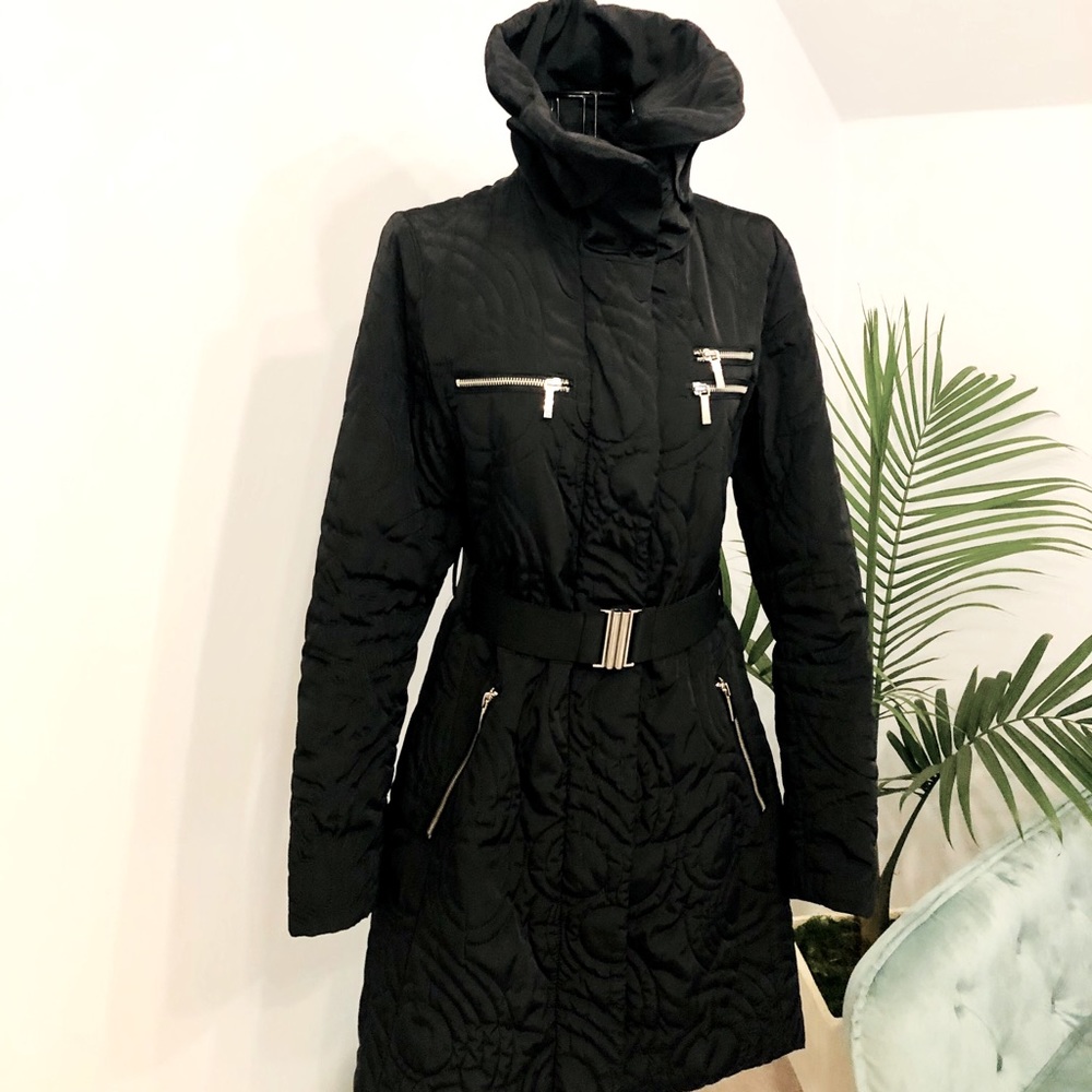 Laundry by Shelli Segal quilted coat size S